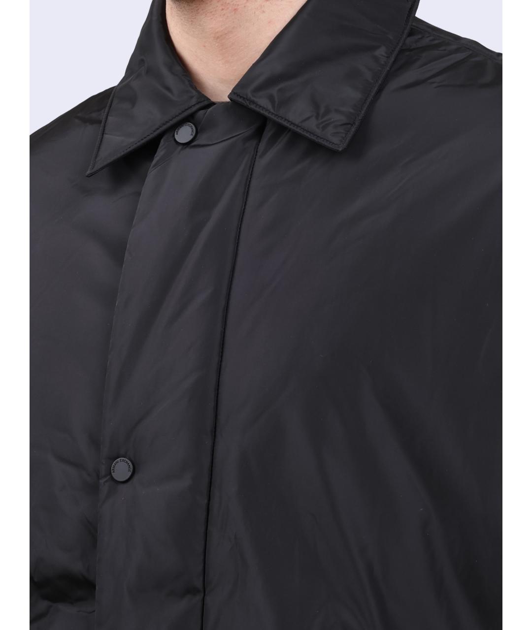 ARMANI EXCHANGE Черная полиамидовая куртка, фото 4