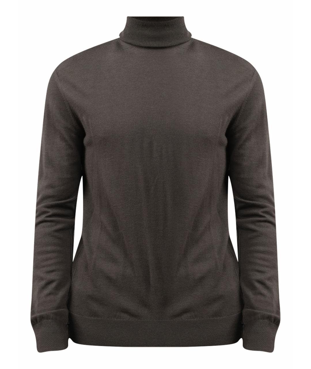 ARMANI EXCHANGE Хаки шерстяной джемпер / свитер, фото 1