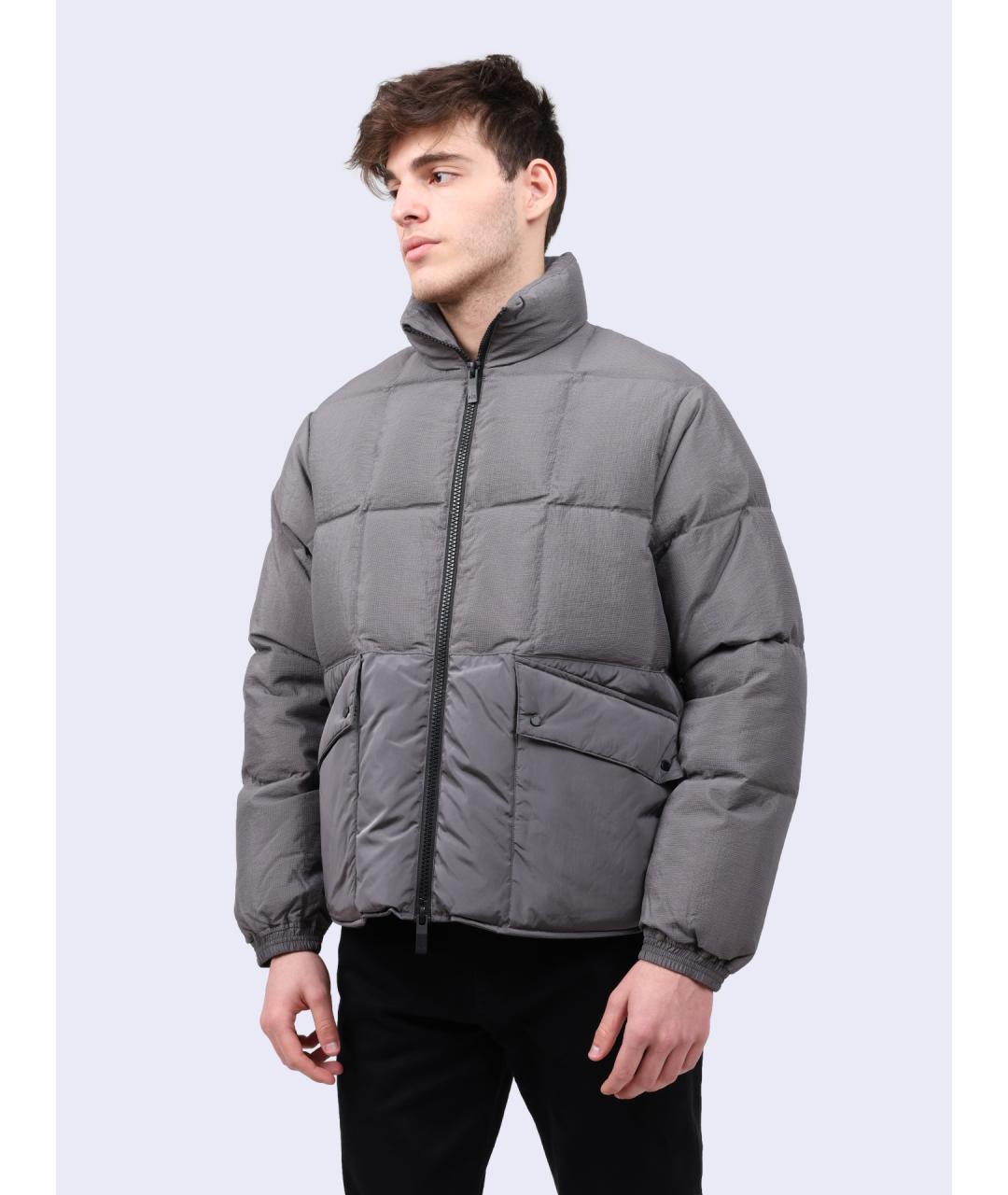 ARMANI EXCHANGE Серый пуховик, фото 3