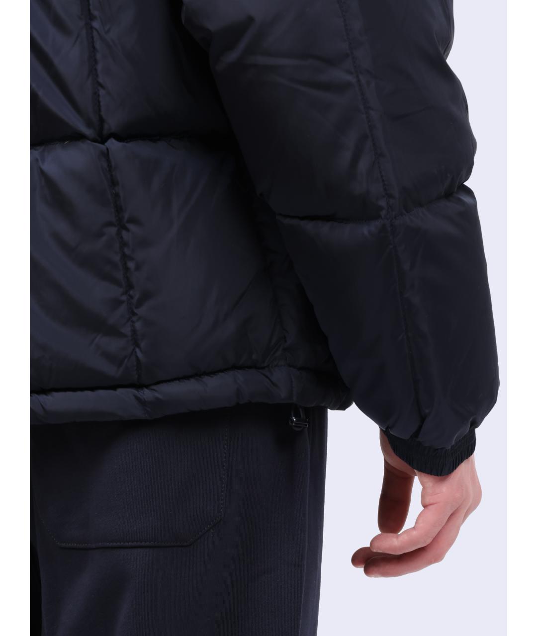 ARMANI EXCHANGE Темно-синяя полиамидовая куртка, фото 4