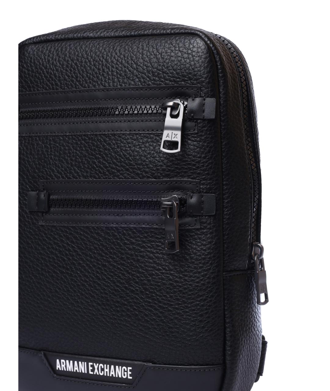 ARMANI EXCHANGE Черная сумка на плечо, фото 4
