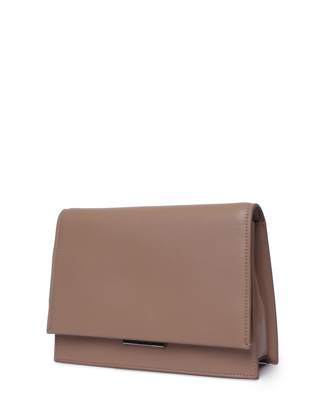 CALVIN KLEIN Бежевая сумка через плечо, фото 3