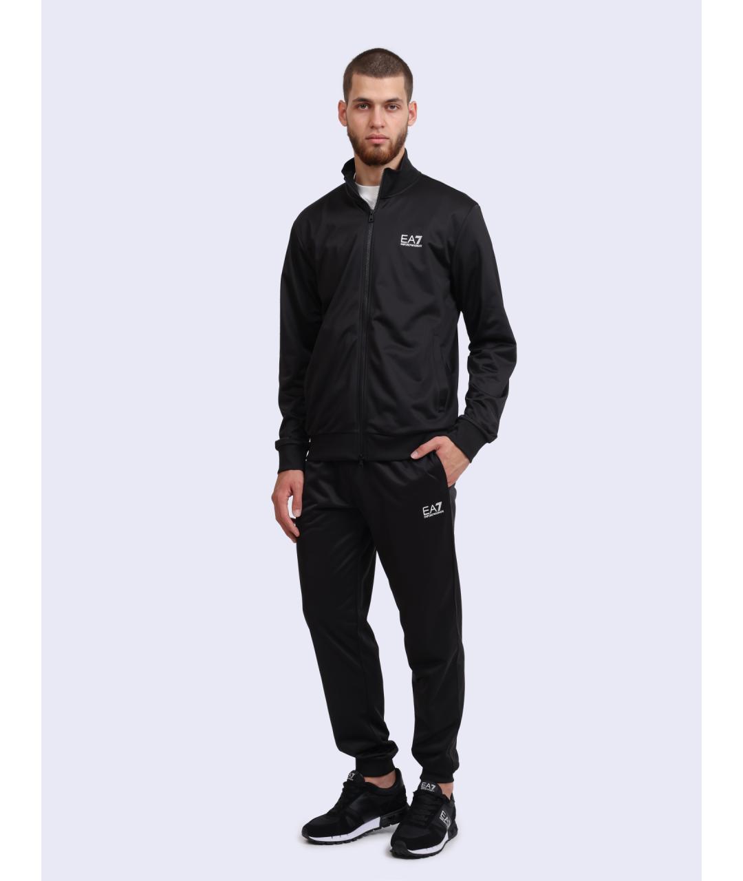 EA7 Черный классический костюм, фото 4