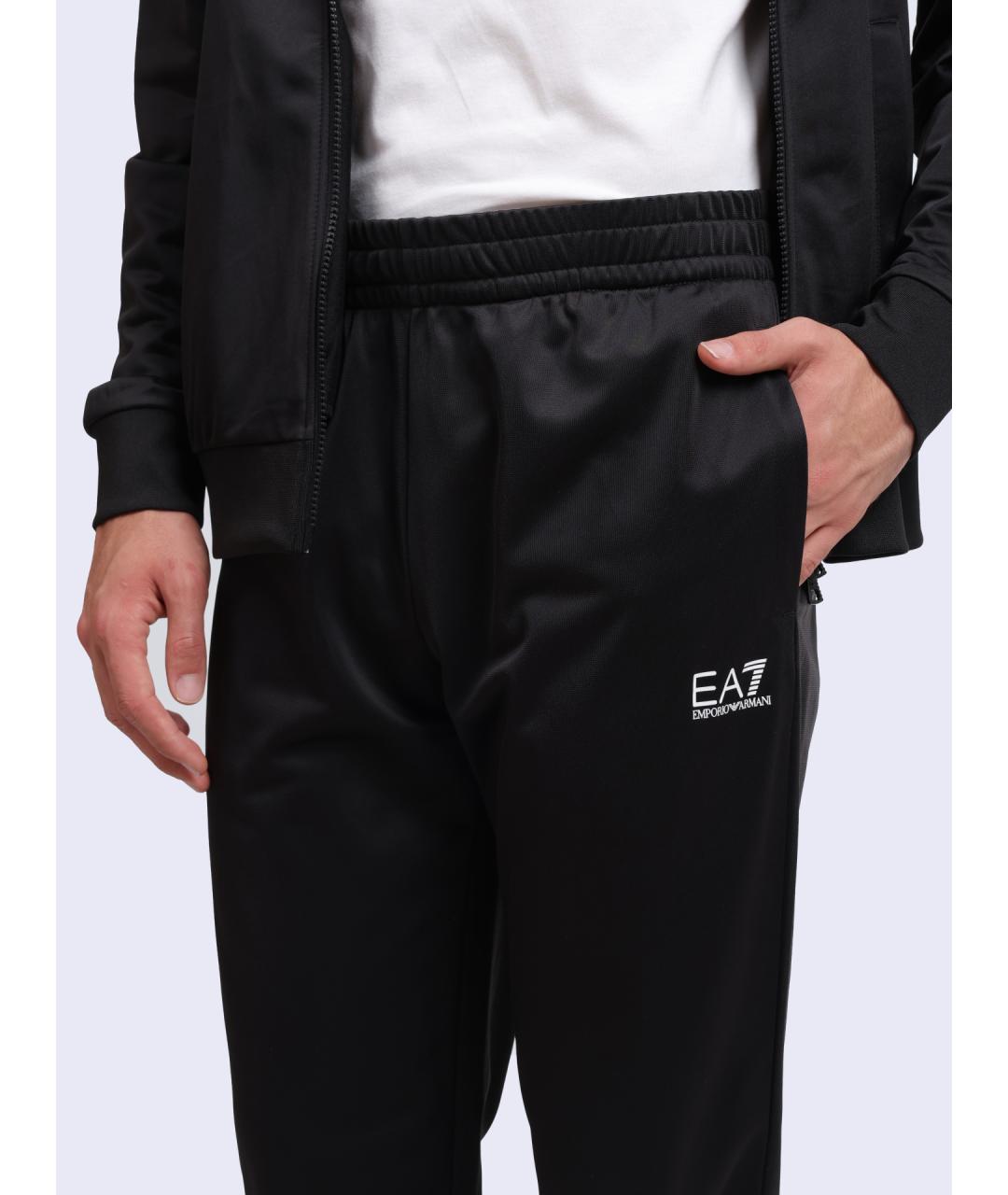 EA7 Черный классический костюм, фото 6