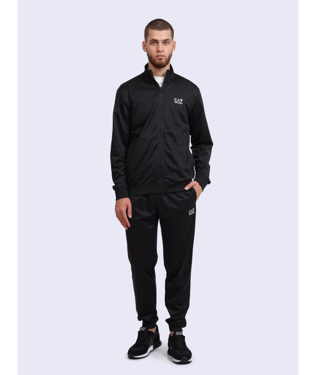 EA7 Черный классический костюм, фото 7