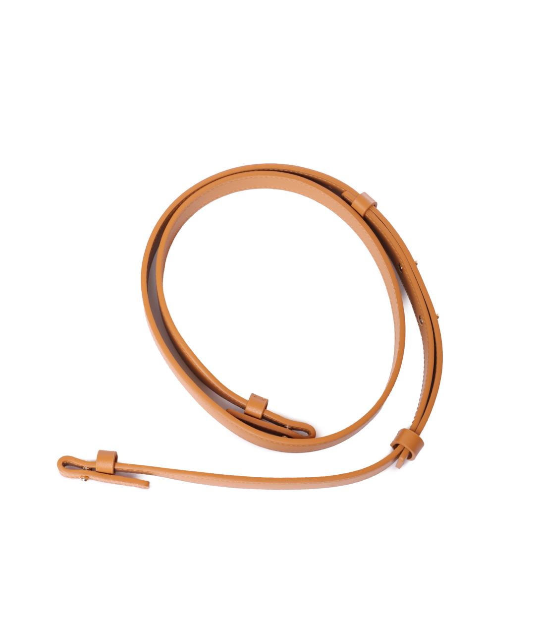 EMPORIO ARMANI Коричневая кожаная сумка тоут, фото 7