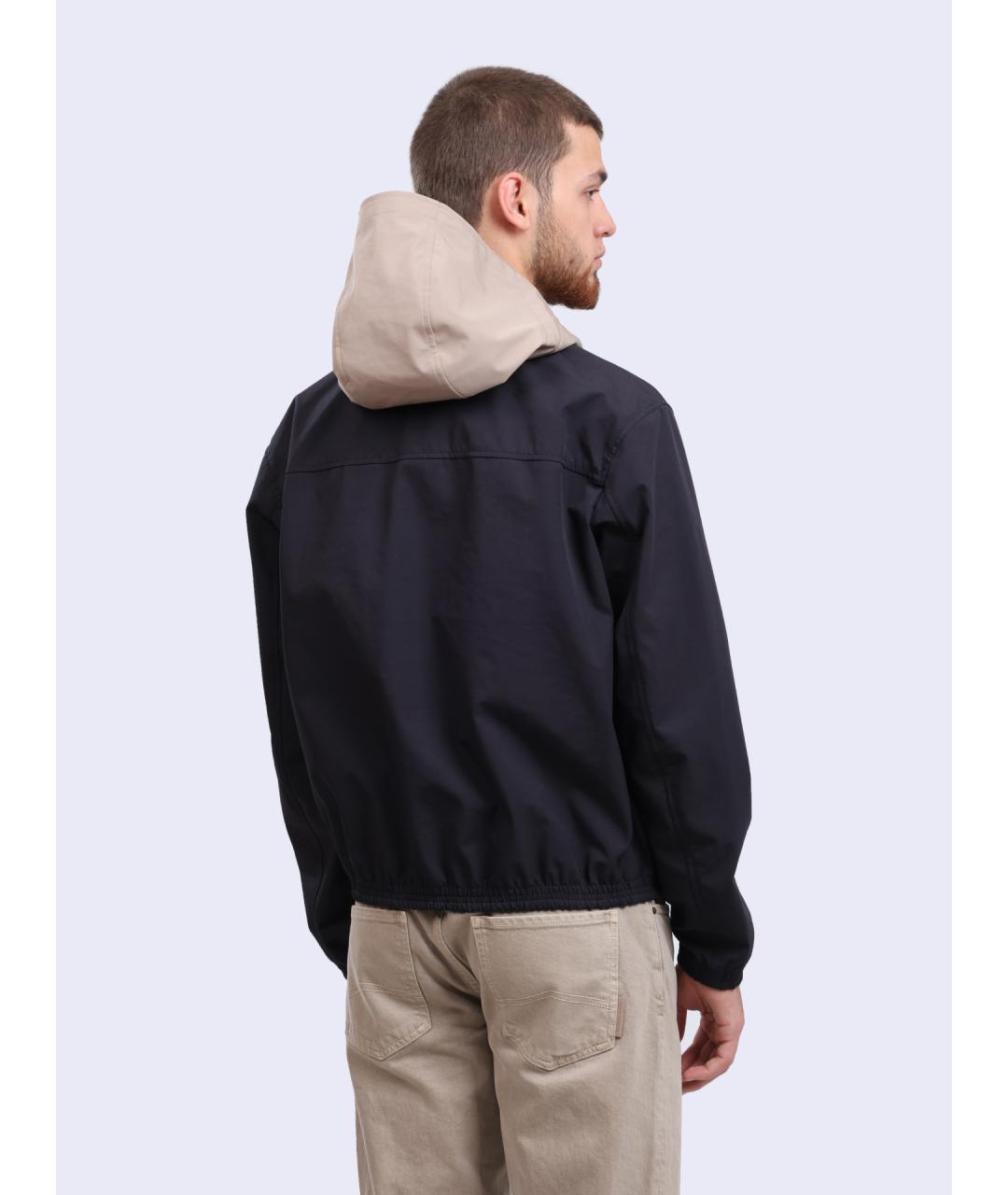 ARMANI EXCHANGE Синяя полиамидовая куртка, фото 5