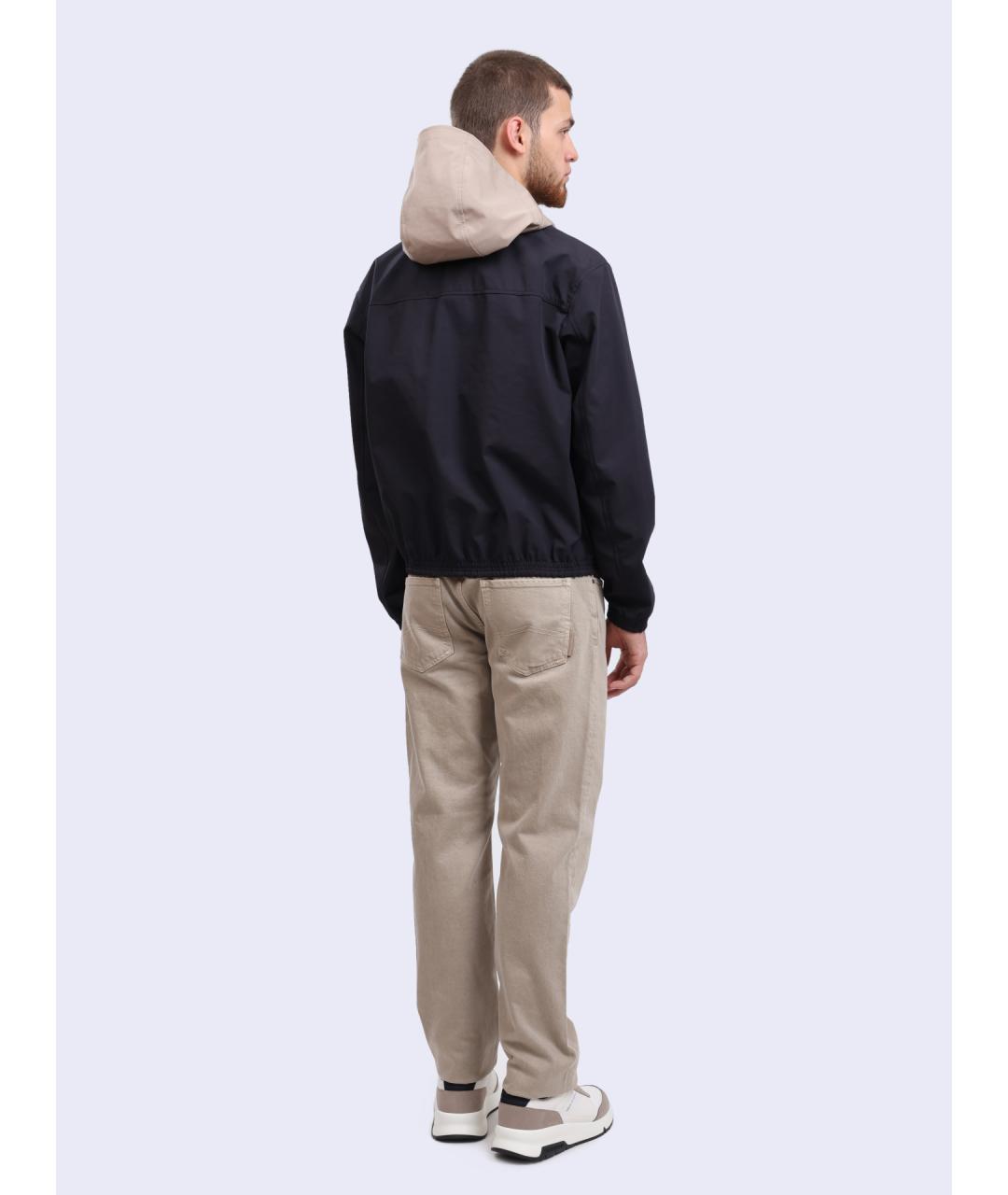 ARMANI EXCHANGE Синяя полиамидовая куртка, фото 6