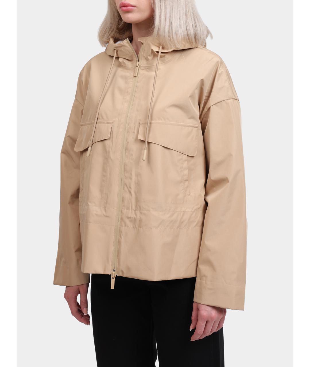 ARMANI EXCHANGE Бежевая полиамидовая куртка, фото 3