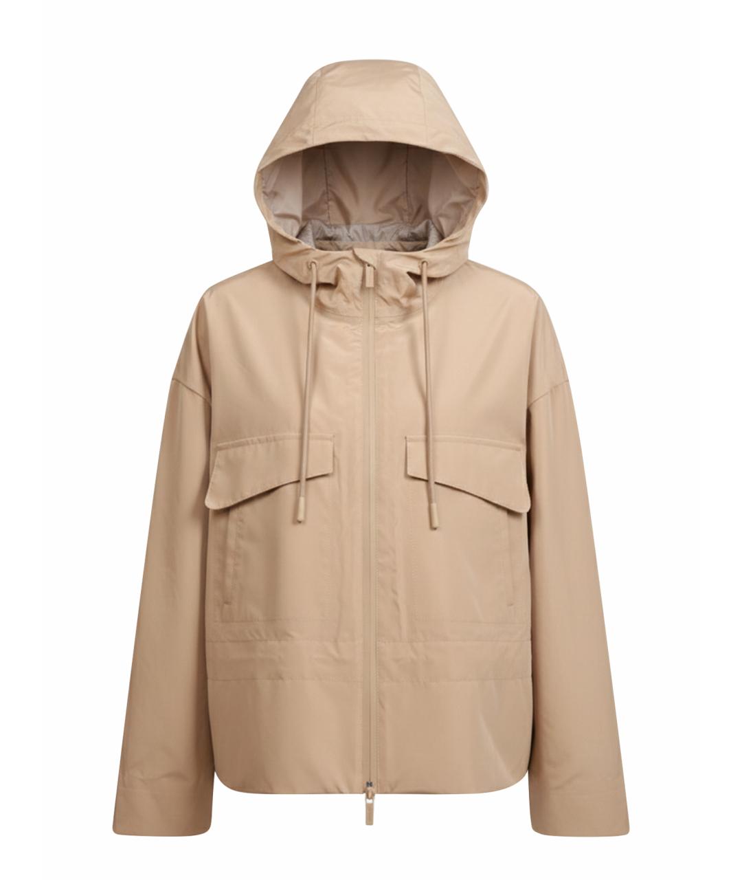 ARMANI EXCHANGE Бежевая полиамидовая куртка, фото 1