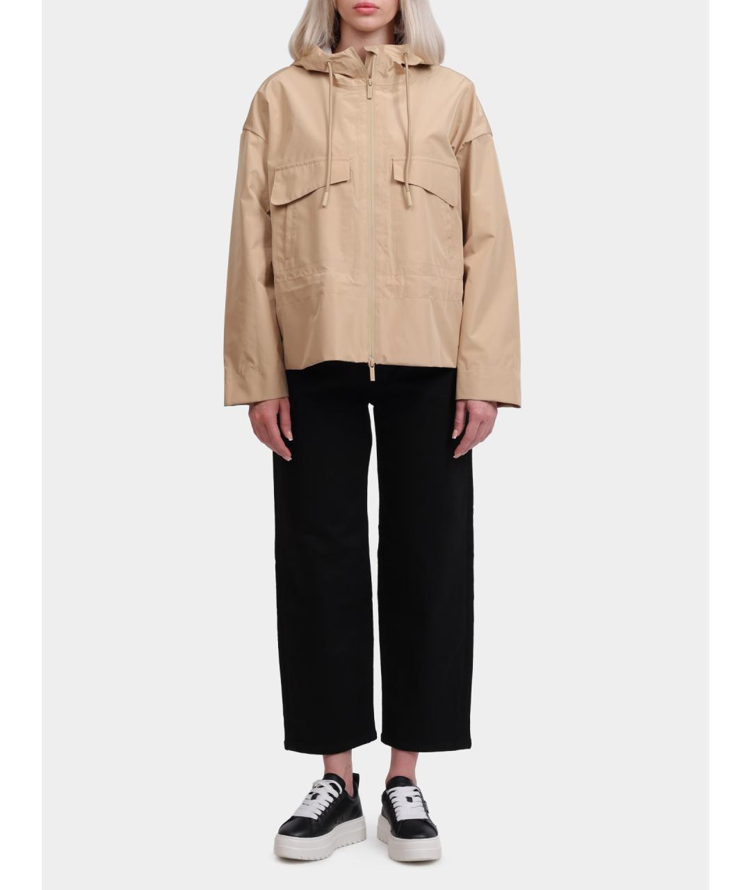 ARMANI EXCHANGE Бежевая полиамидовая куртка, фото 2