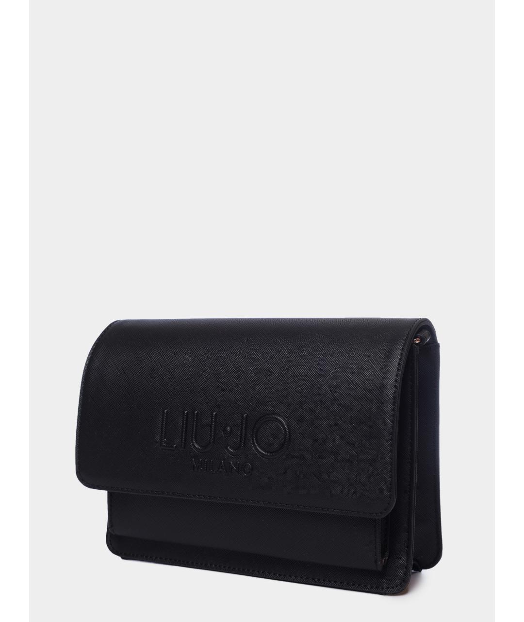 LIU JO Черная сумка через плечо, фото 5
