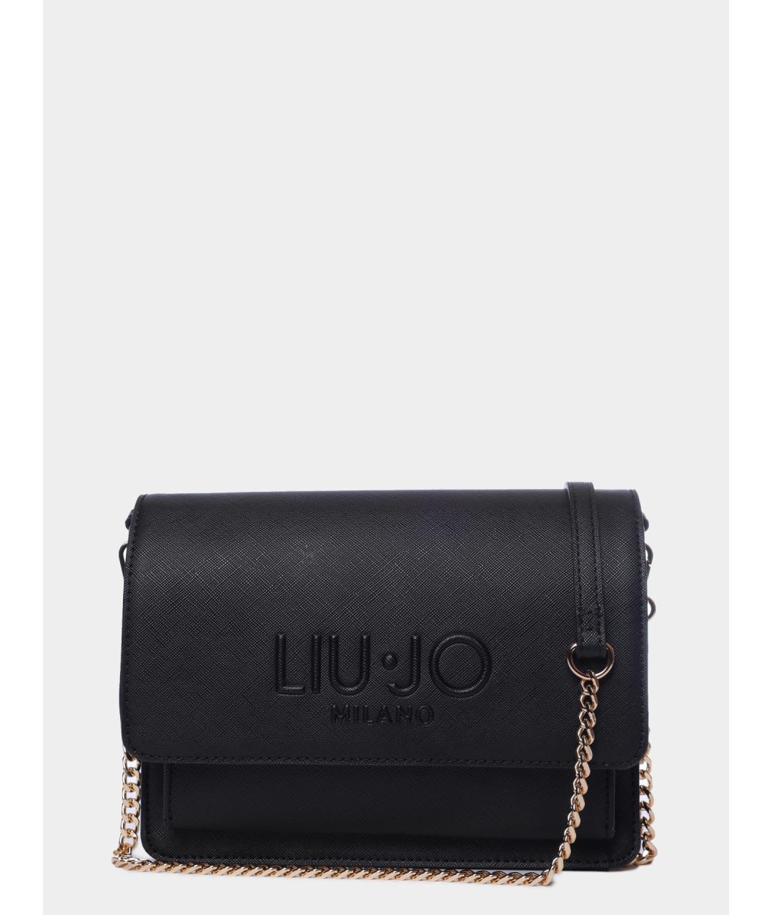 LIU JO Черная сумка через плечо, фото 3