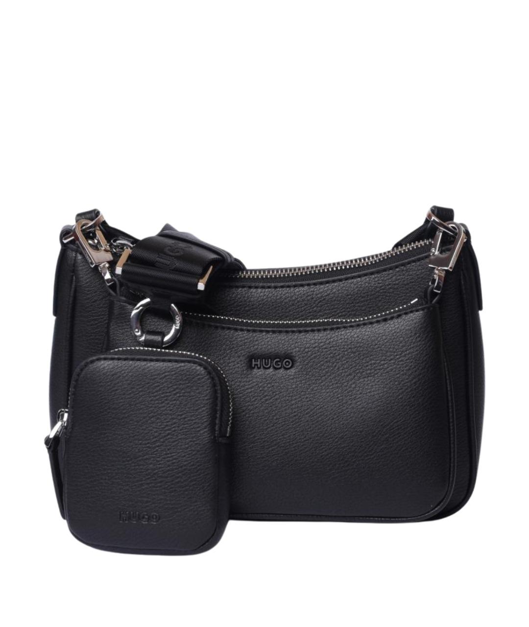 HUGO Черная сумка через плечо, фото 1