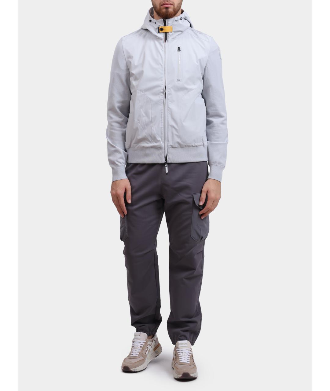 PARAJUMPERS Серая полиамидовая куртка, фото 2