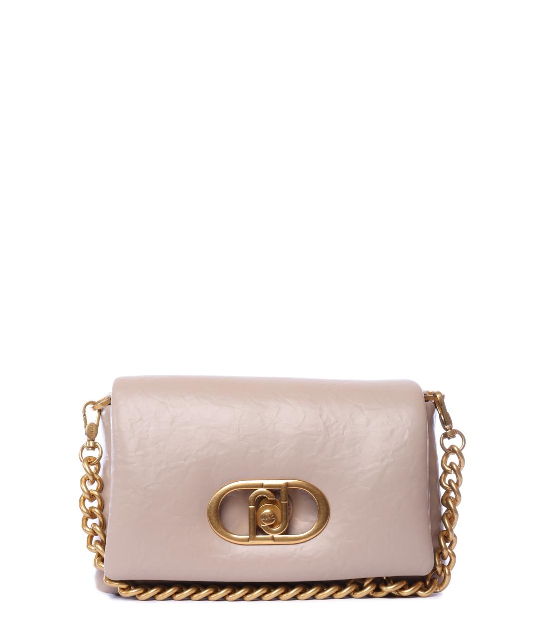 LIU JO Бежевая сумка через плечо, фото 1