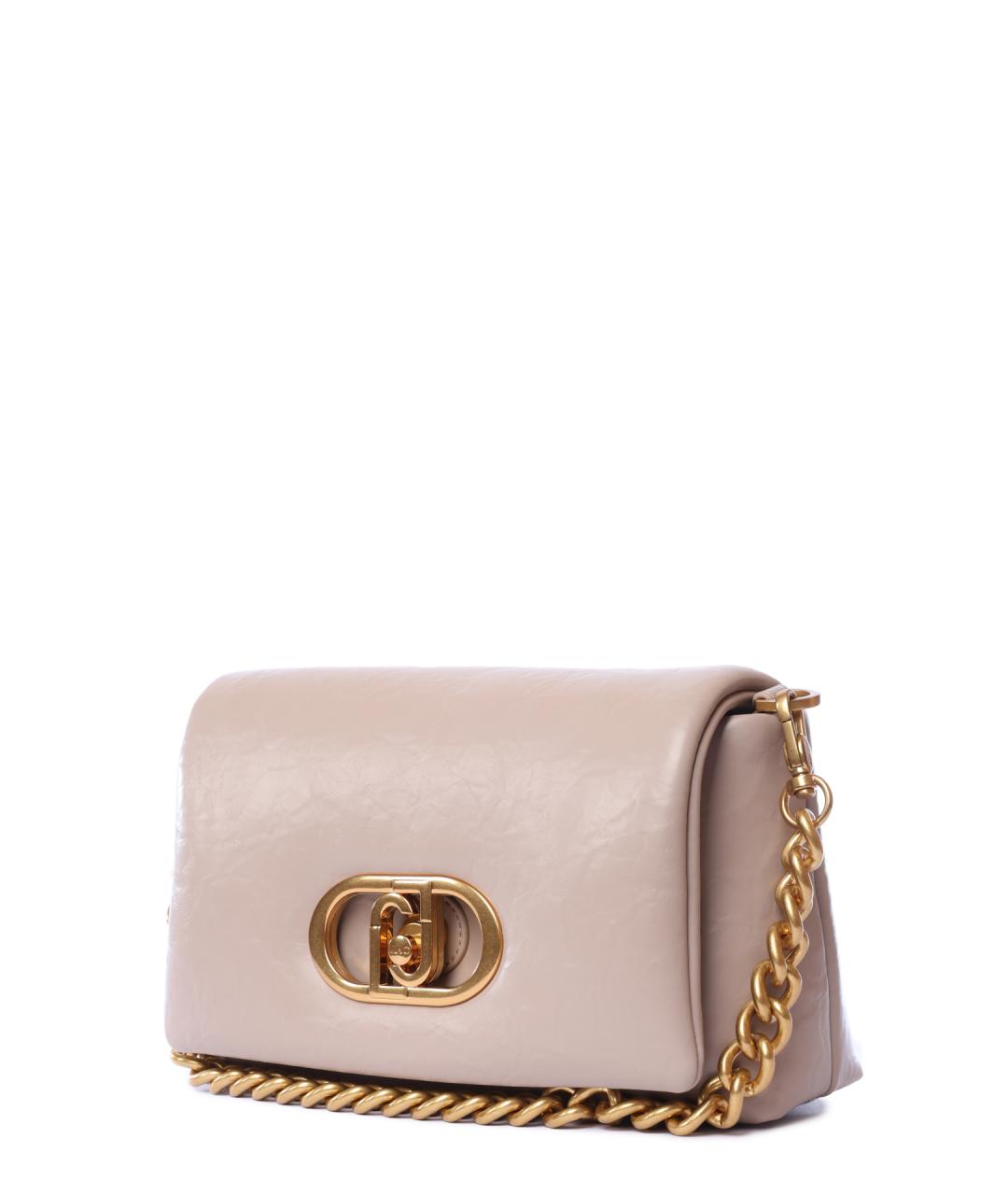 LIU JO Бежевая сумка через плечо, фото 2