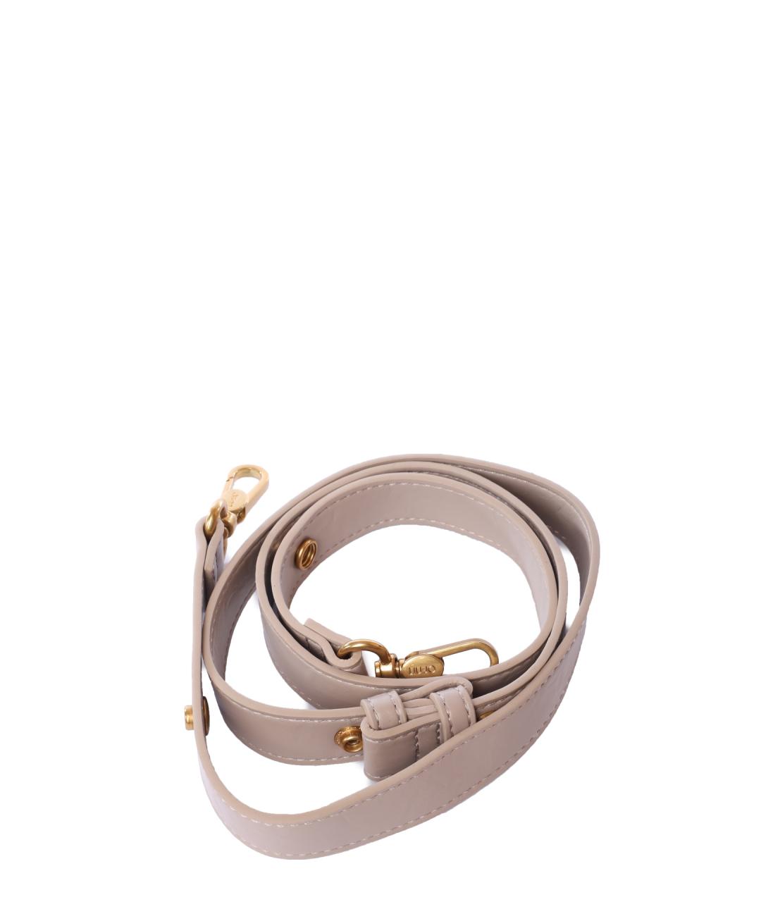 LIU JO Бежевая сумка через плечо, фото 4