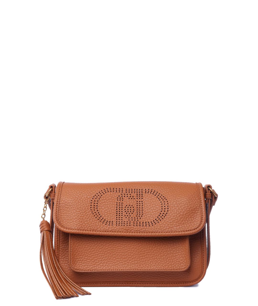 LIU JO Коричневая сумка через плечо, фото 1