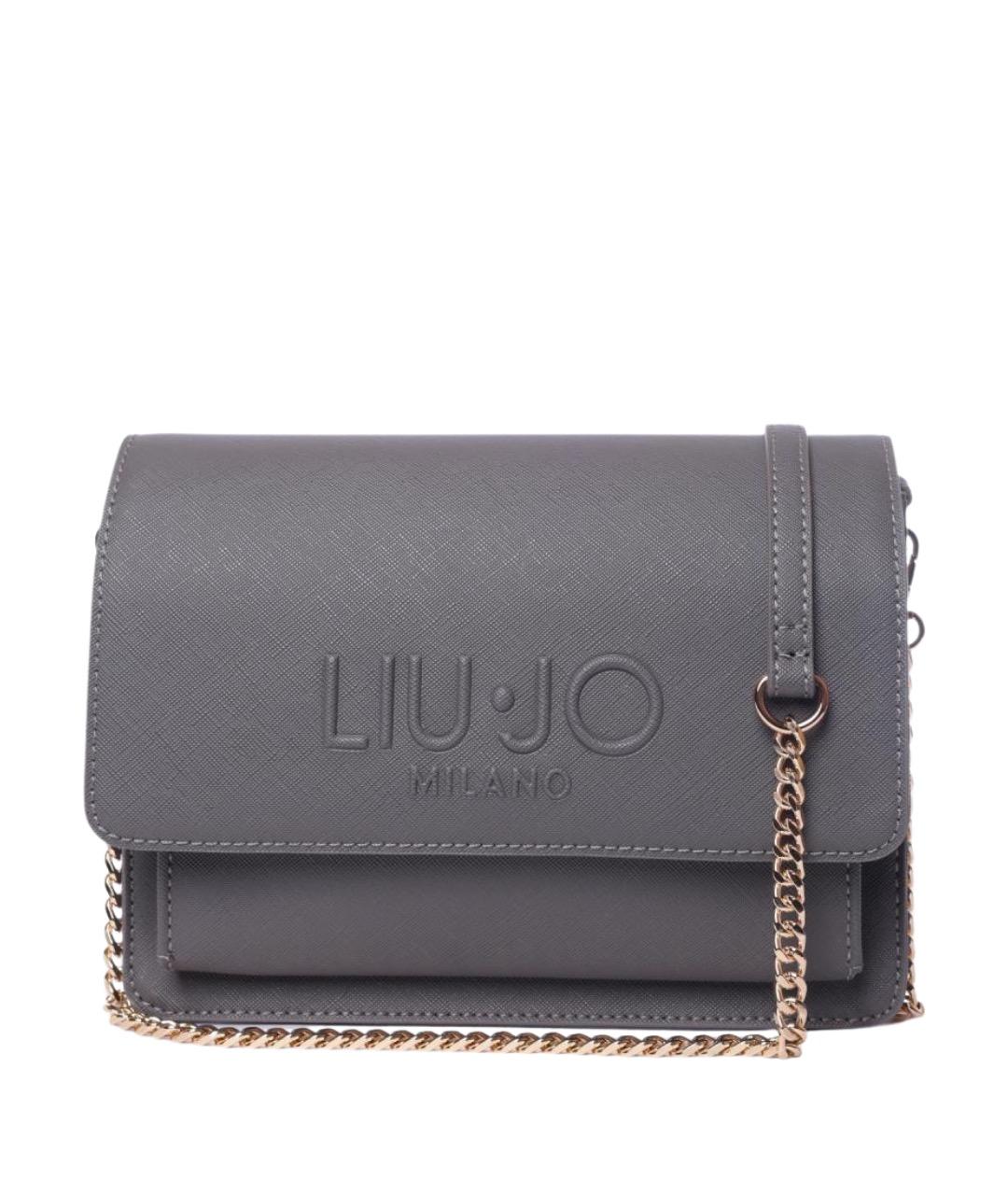 LIU JO Серая сумка через плечо, фото 1