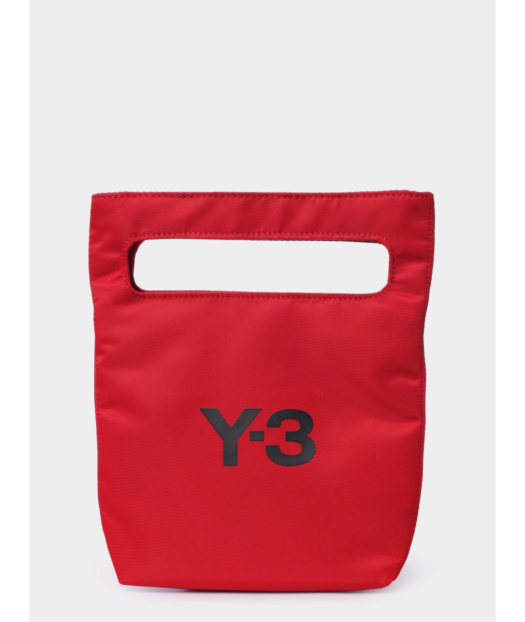 Y-3 Красная сумка тоут, фото 5