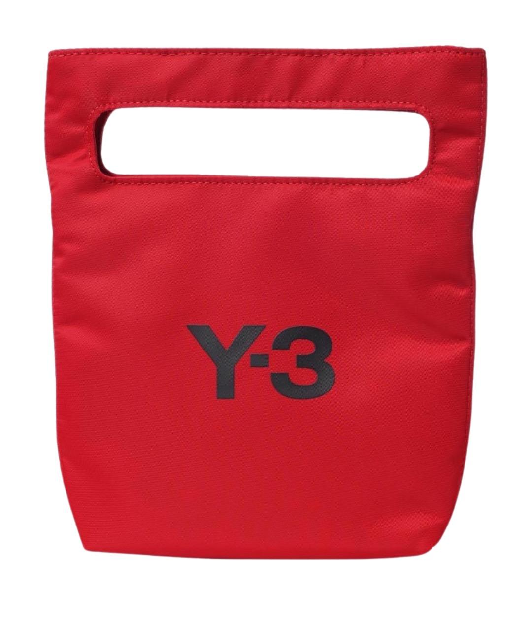 Y-3 Красная сумка тоут, фото 1