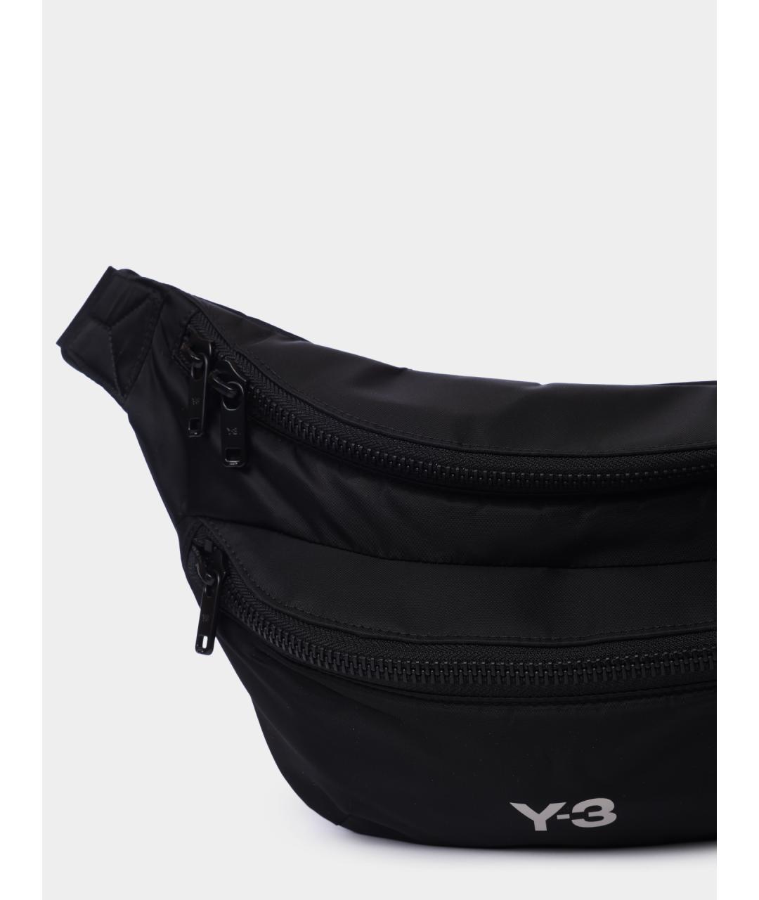 Y-3 Черная поясная сумка, фото 3