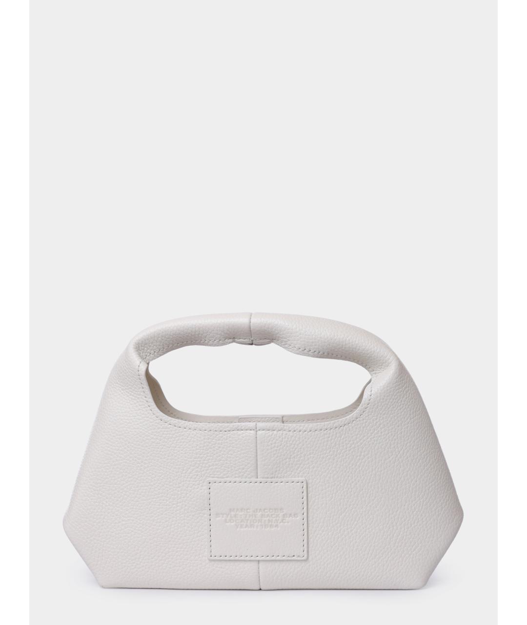 MARC JACOBS Белая кожаная сумка через плечо, фото 5