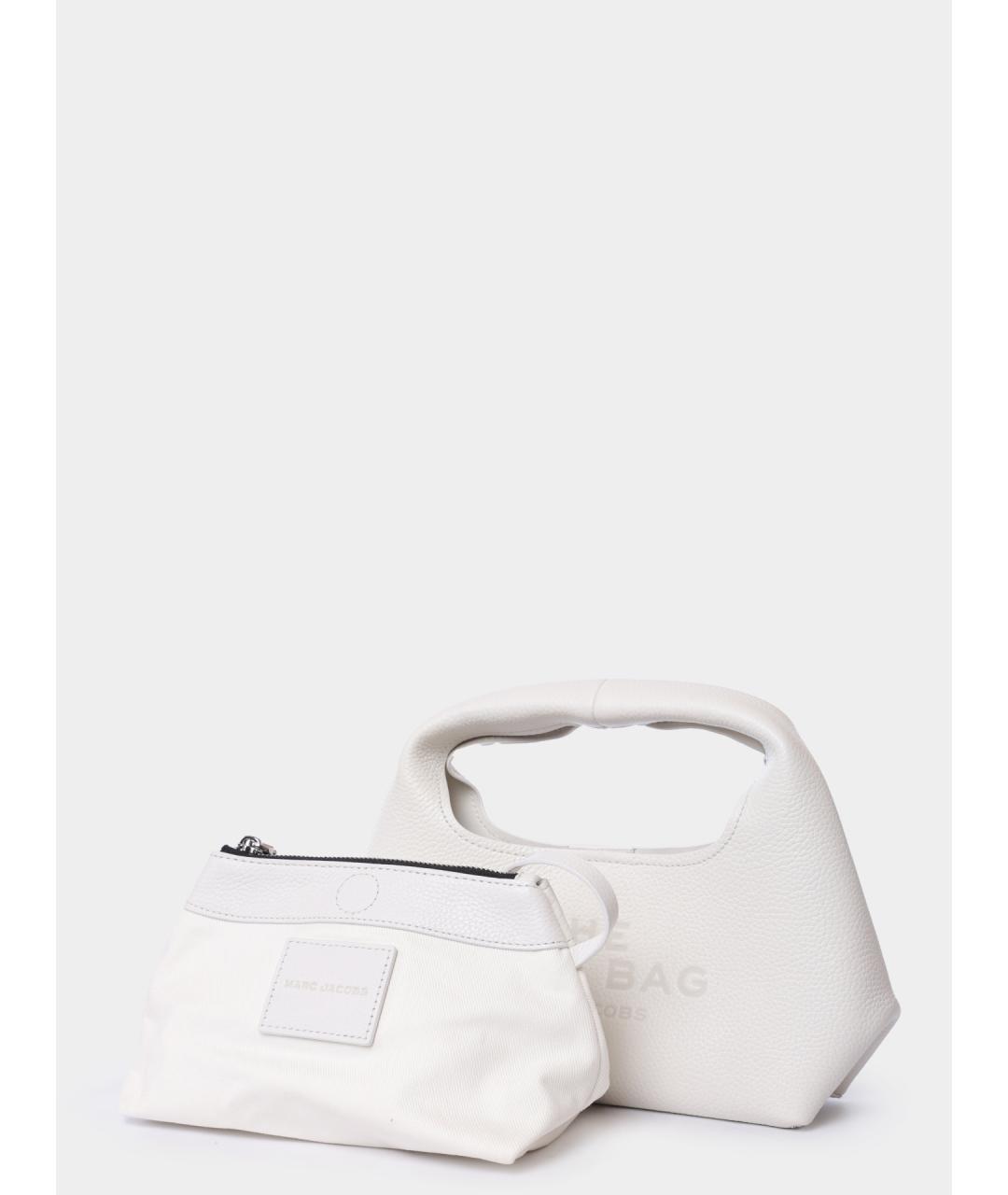 MARC JACOBS Белая кожаная сумка через плечо, фото 2