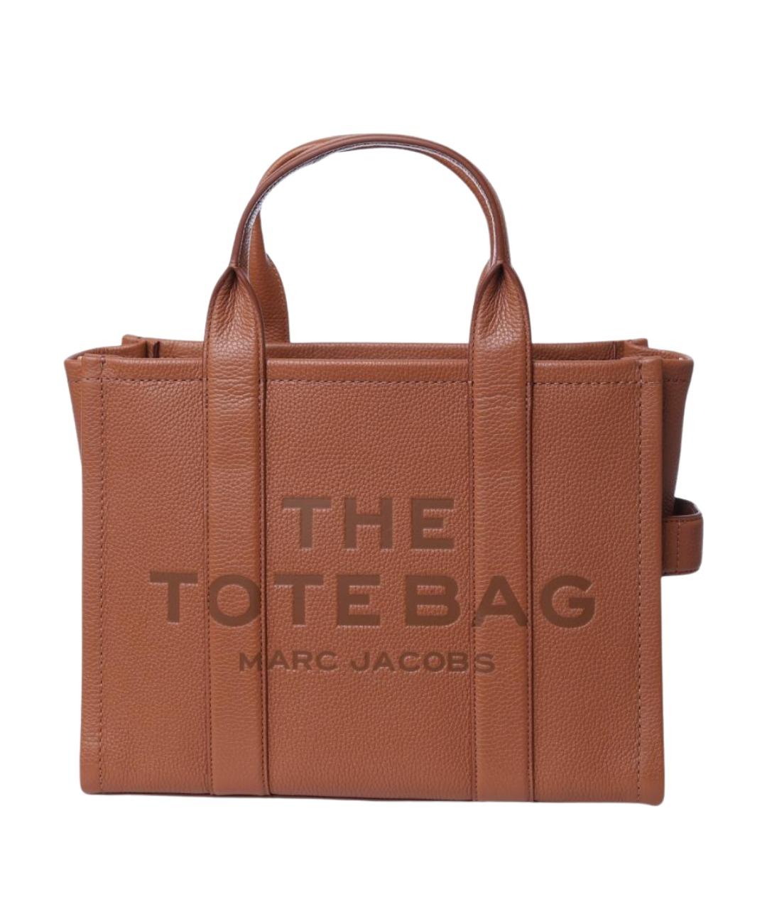 MARC JACOBS Коричневая кожаная сумка через плечо, фото 1