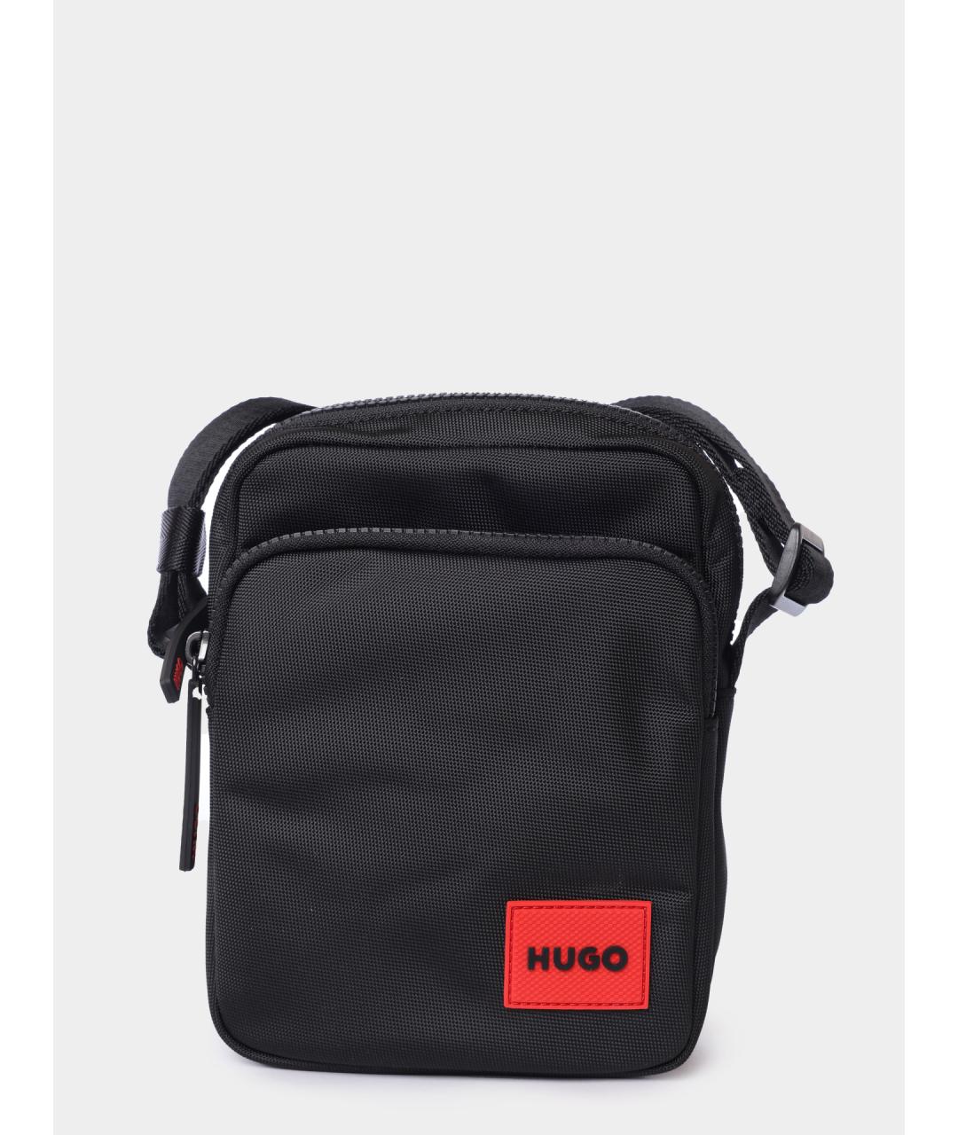 HUGO Черная сумка на плечо, фото 6