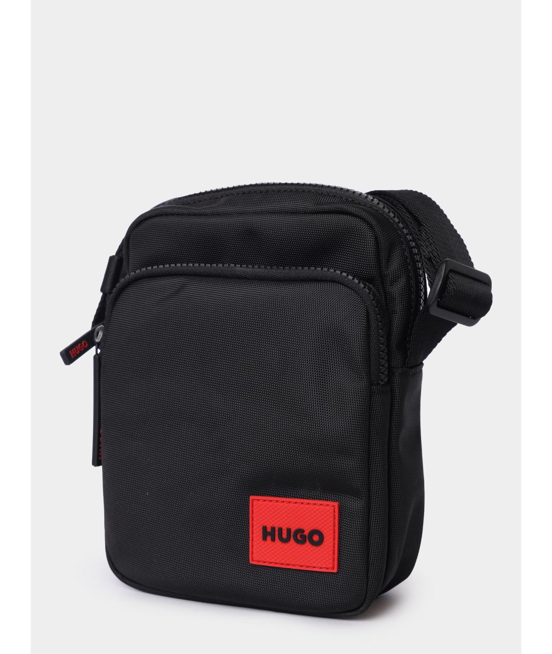 HUGO Черная сумка на плечо, фото 3