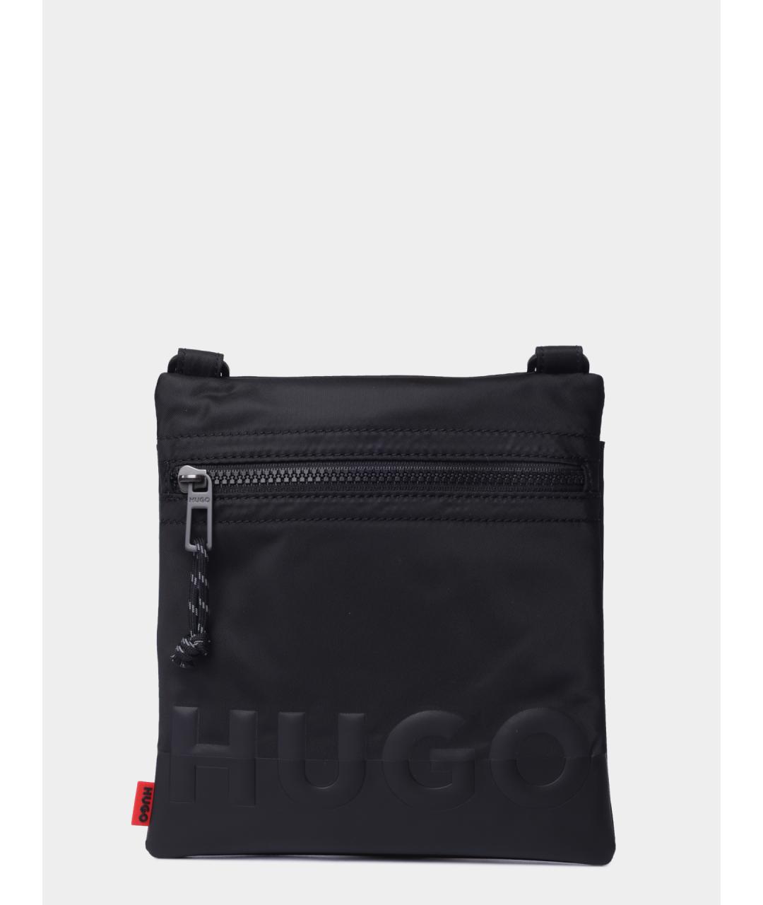HUGO Черная сумка на плечо, фото 5