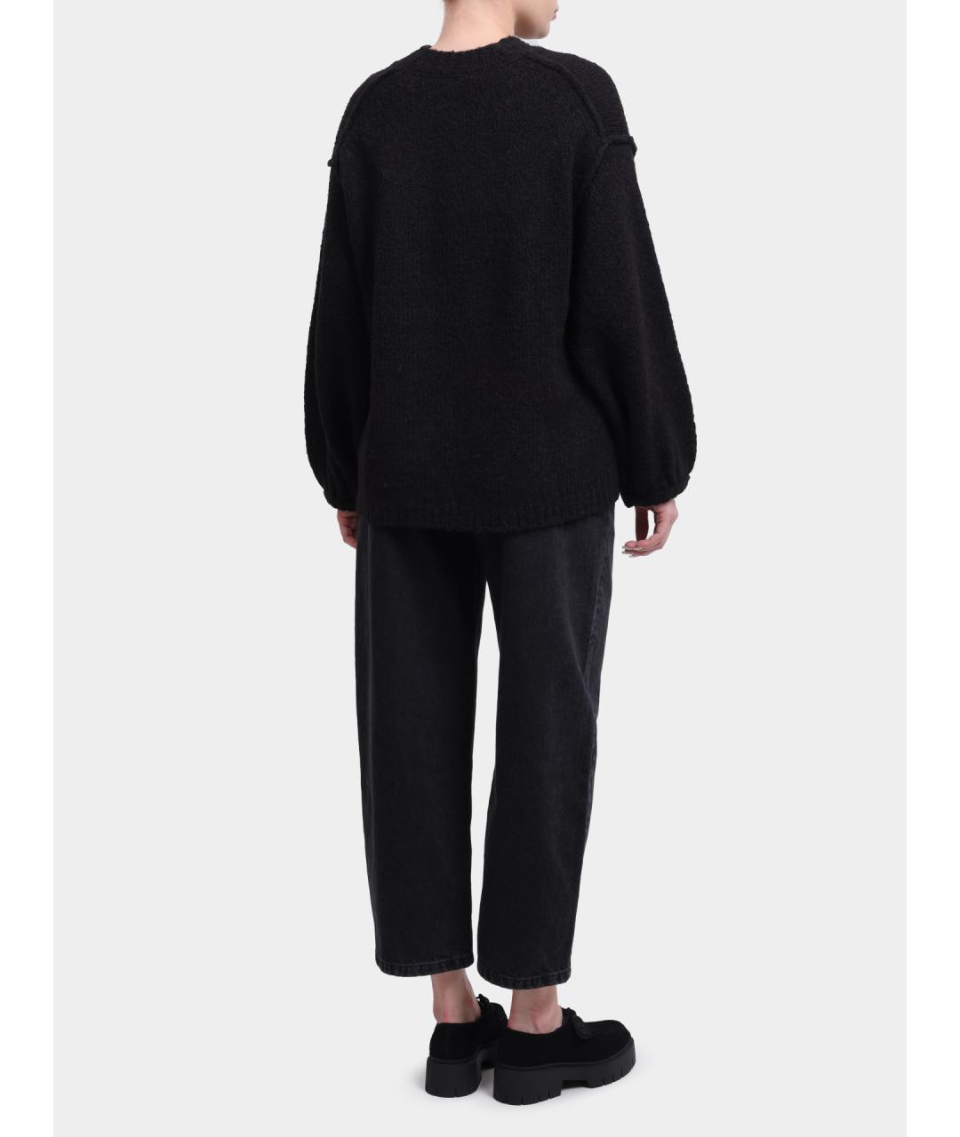 HUGO Черный джемпер / свитер, фото 4