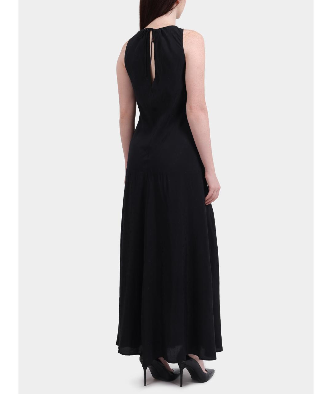 PINKO Черное повседневное платье, фото 5