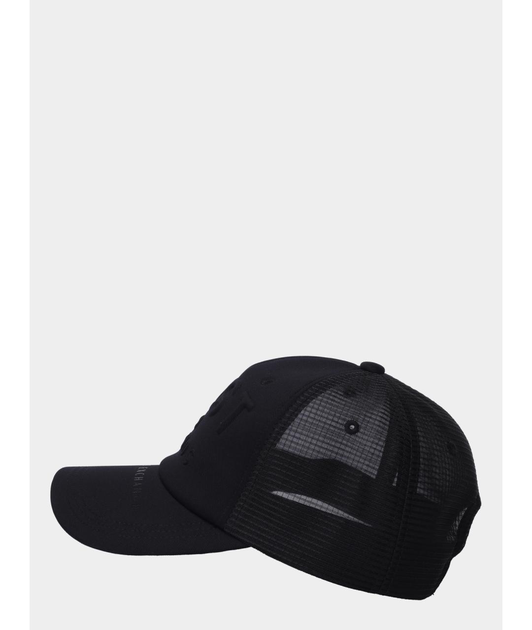 ARMANI EXCHANGE Черная синтетическая кепка/бейсболка, фото 2