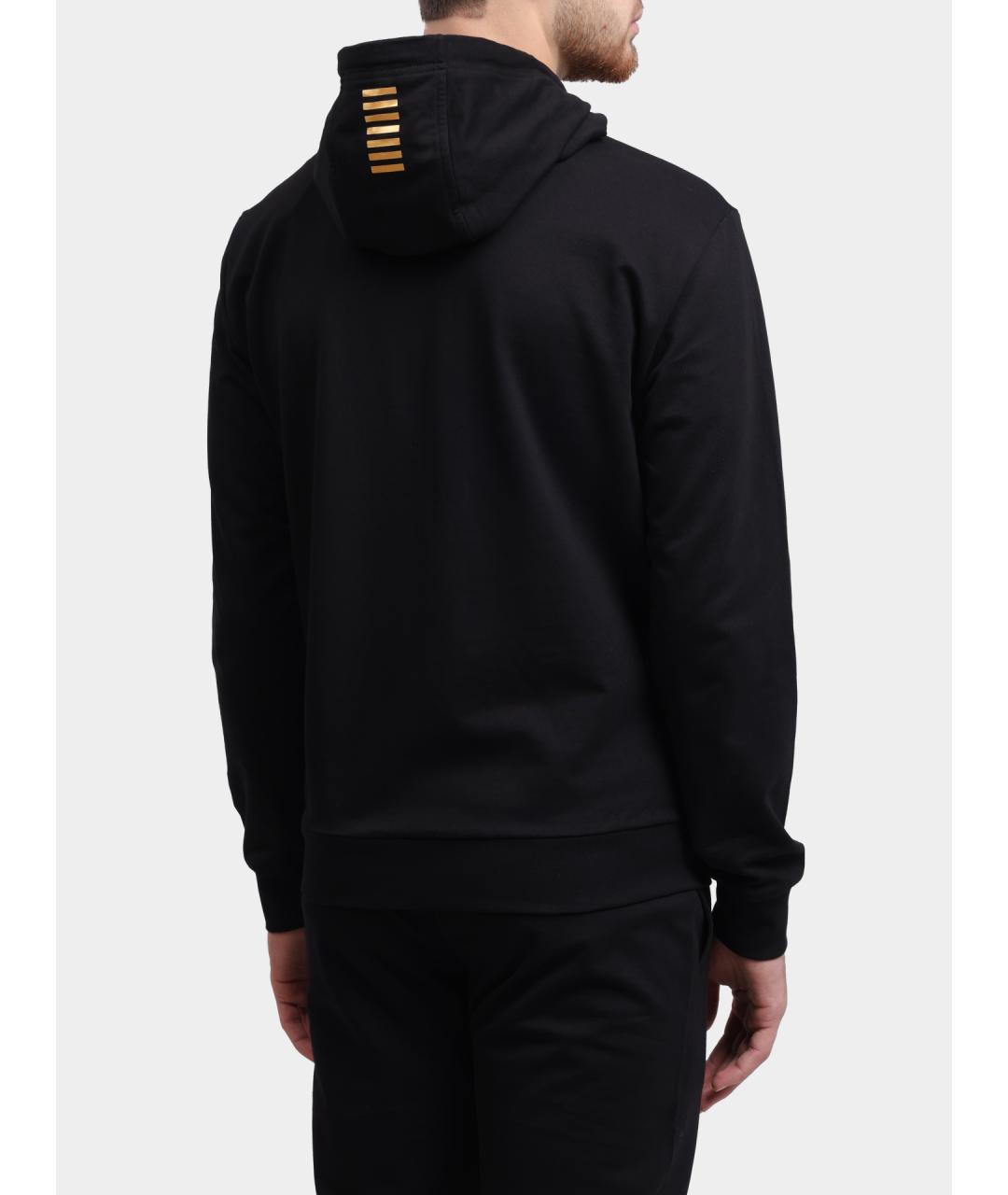 EA7 Черный повседневный костюм, фото 7