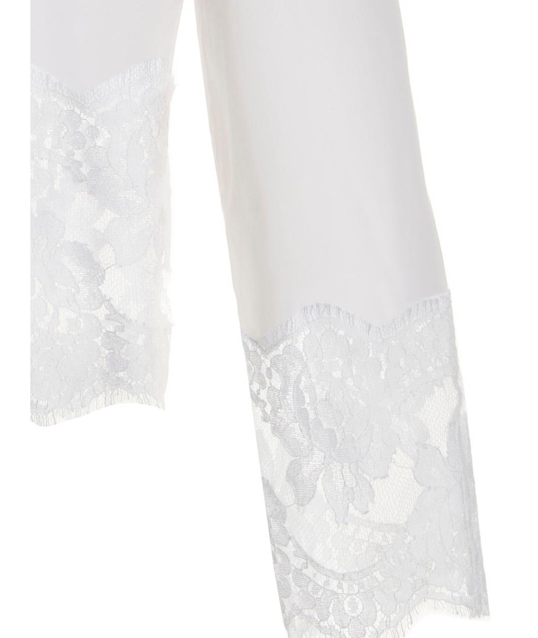 DOLCE&GABBANA Белая хлопковая рубашка, фото 4