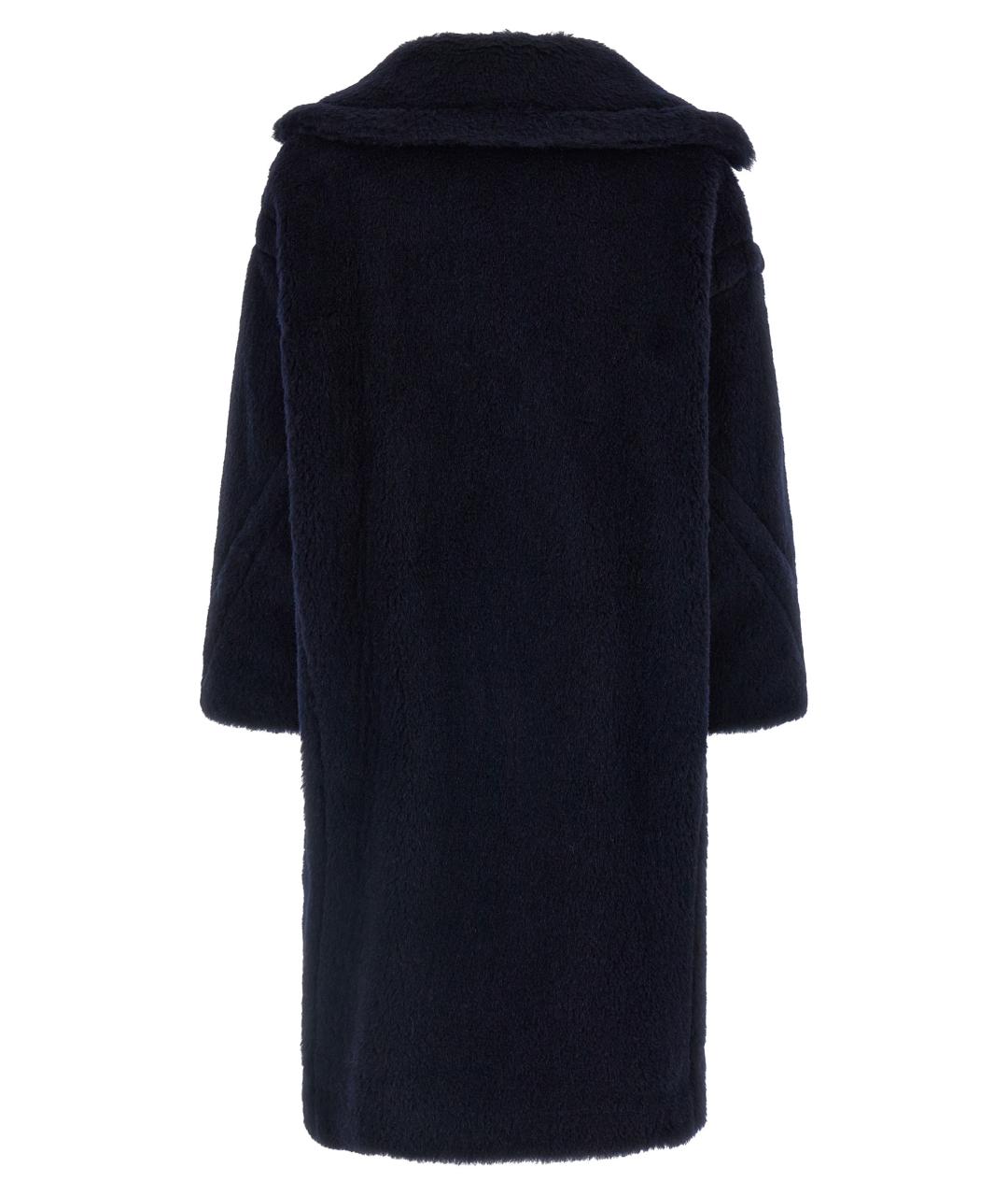 MAX MARA Синее шерстяное пальто, фото 2