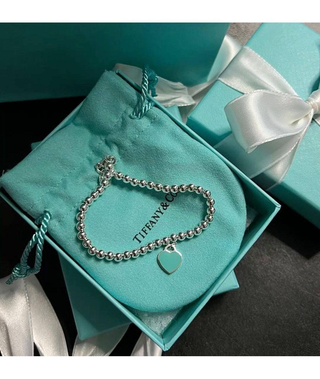 TIFFANY&CO Серебрянный серебряный браслет, фото 3