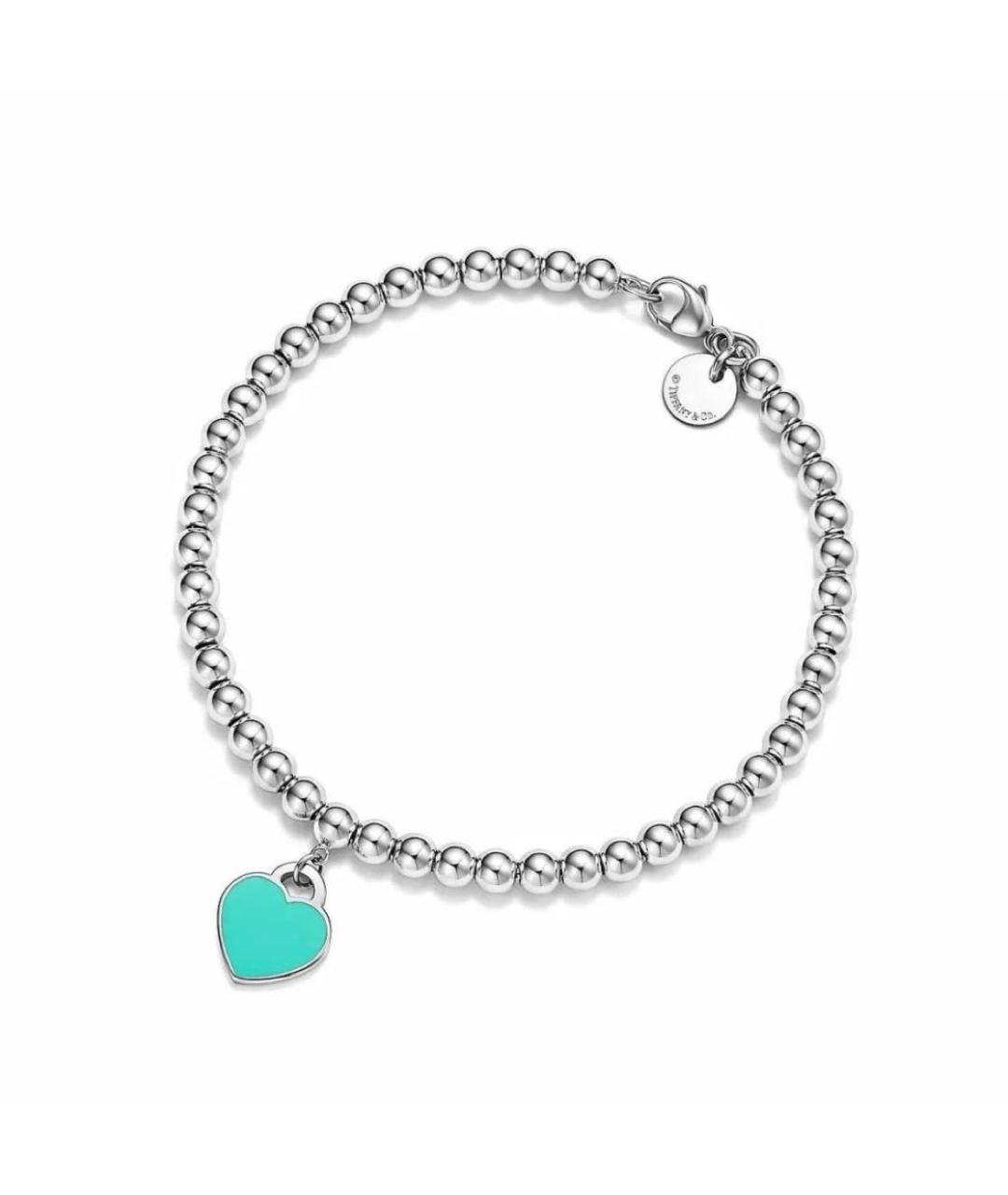 TIFFANY&CO Серебрянный серебряный браслет, фото 5