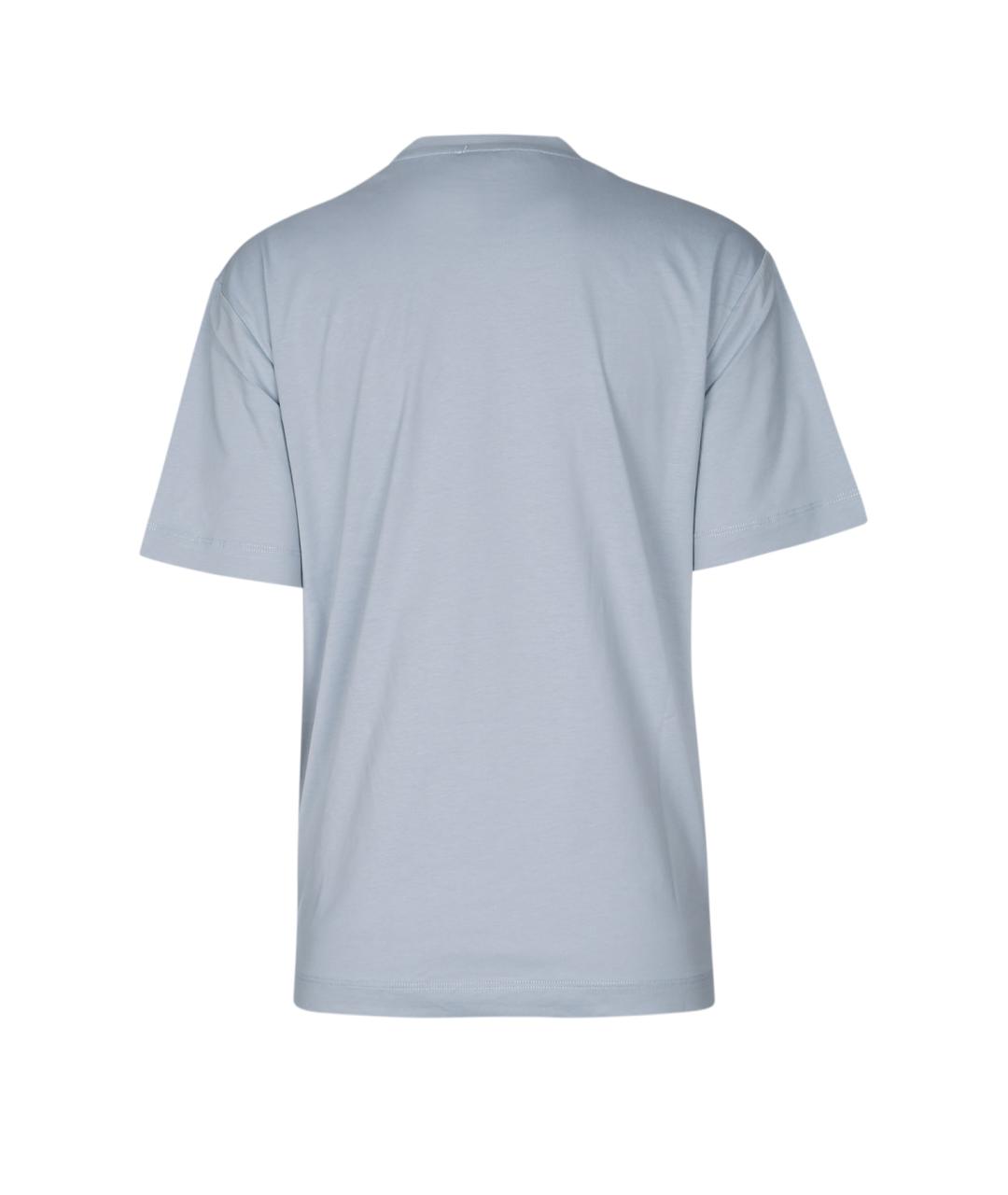 PINKO Голубая футболка, фото 2
