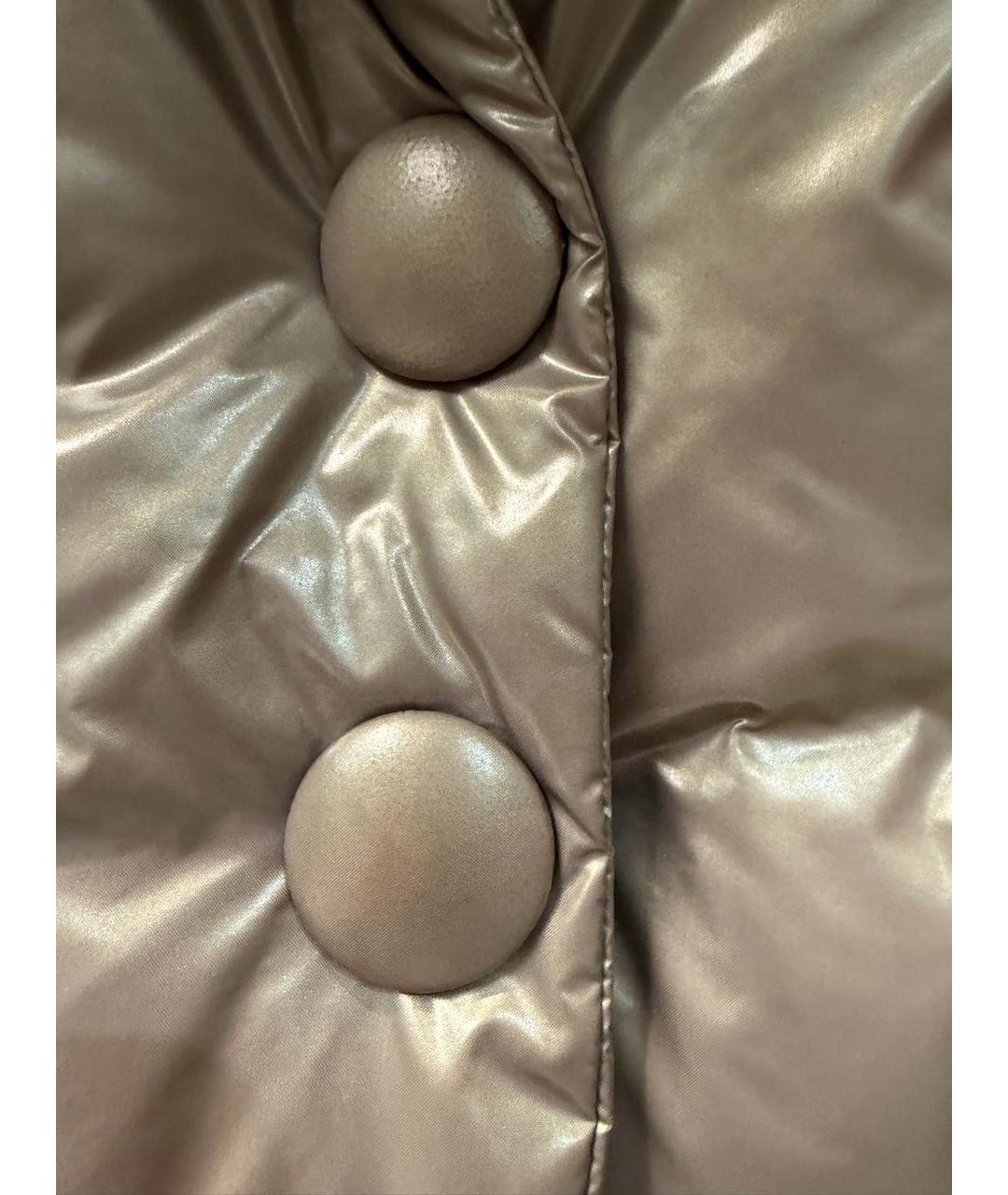 MAX MARA Бежевая полиамидовая куртка, фото 4