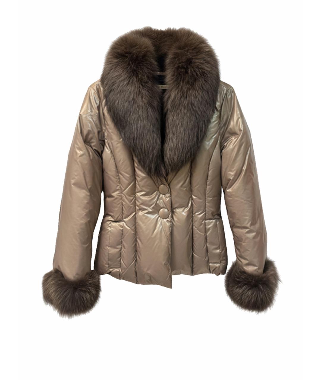 MAX MARA Бежевая полиамидовая куртка, фото 1