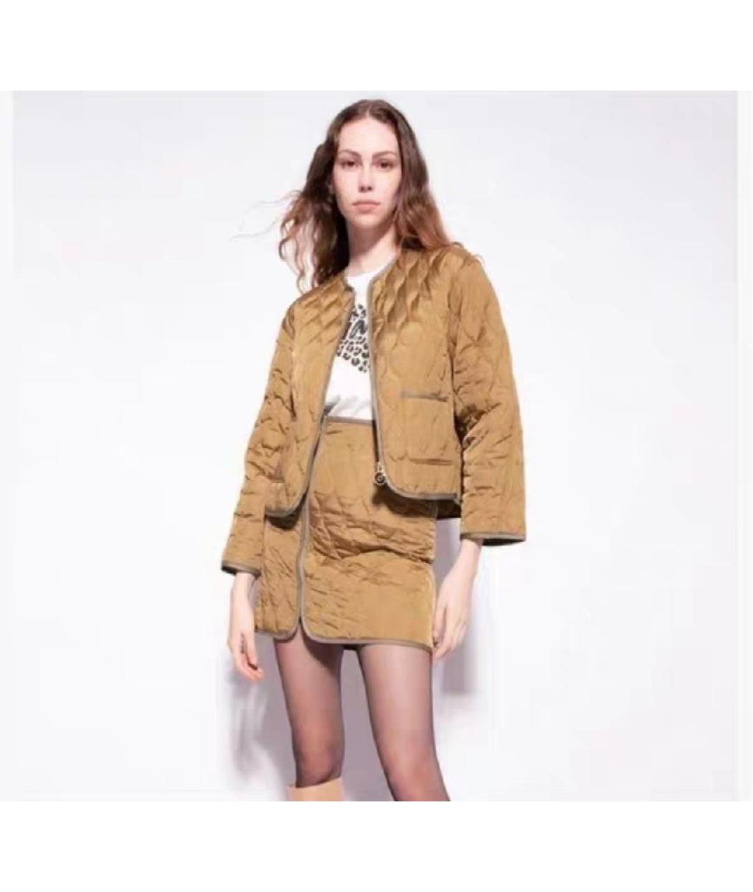 PINKO Хаки полиэстеровый костюм с юбками, фото 4