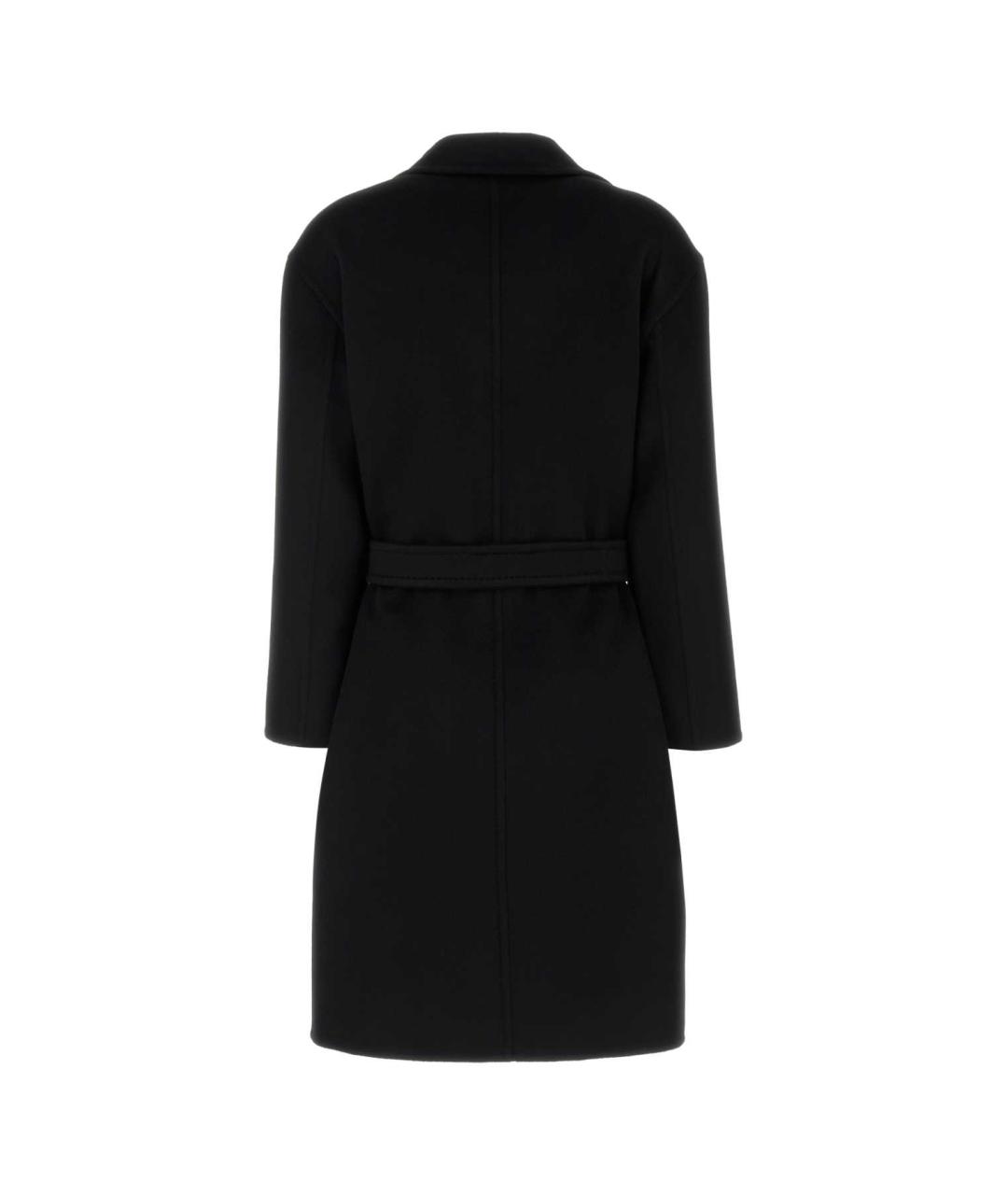 MAX MARA Черное кашемировое пальто, фото 2