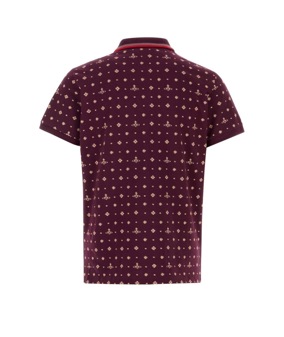 VIVIENNE WESTWOOD Мульти хлопковое поло с коротким рукавом, фото 2