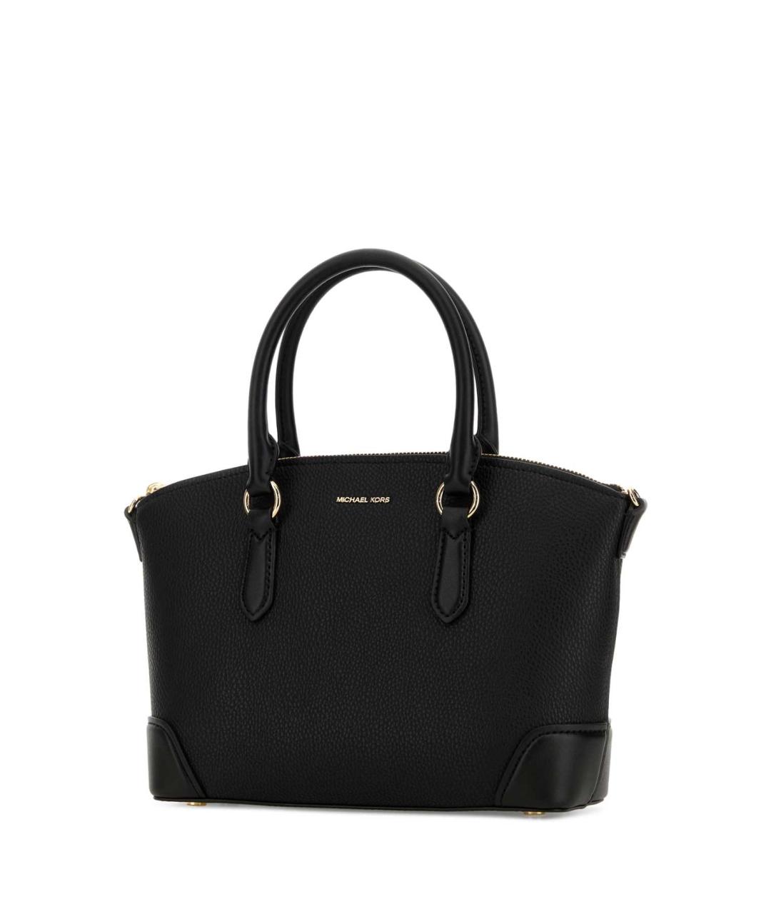 MICHAEL KORS Черная сумка тоут из искусственной кожи, фото 2