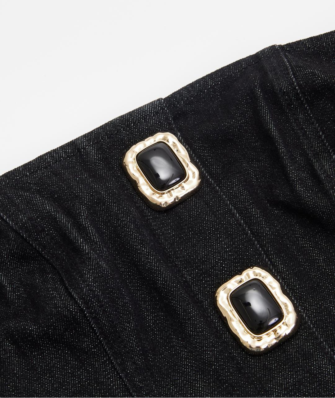 SELF-PORTRAIT Черная хлопковая блузы, фото 3