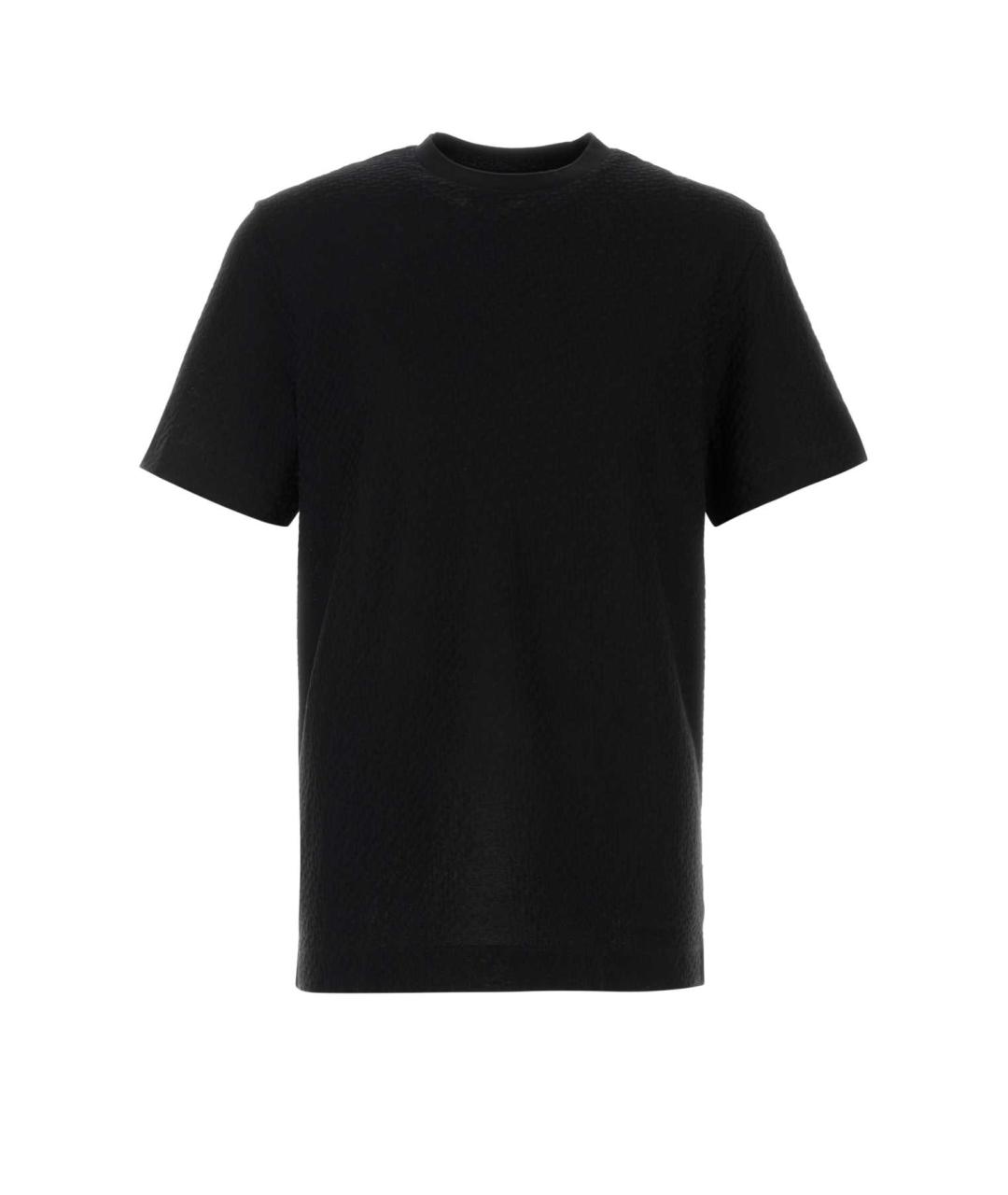 HUGO BOSS Черная хлопковая футболка, фото 1